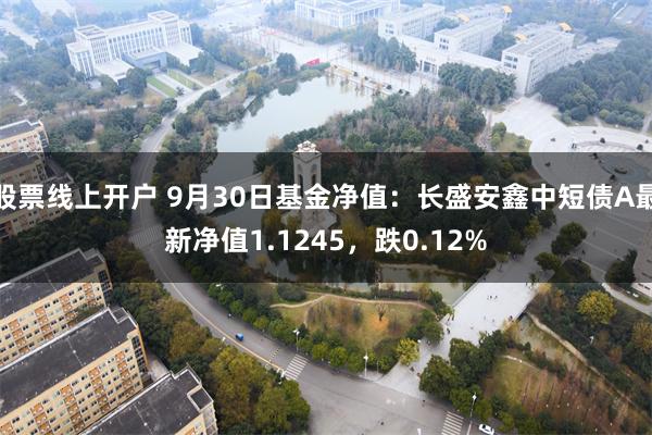 股票线上开户 9月30日基金净值：长盛安鑫中短债A最新净值1.1245，跌0.12%